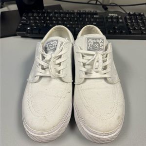Nike Stefan Janoski white size 8 used